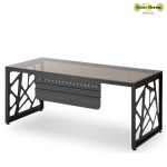[MH] 시그리트 유리책상 (가림판있음) 강화유리8T glass DESK