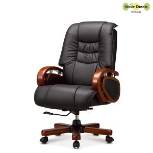 [MH] HMD가죽콤비 중역의자 조립필요없는 chair