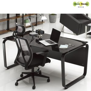 [MH] 1270C 유리책상 강화유리8T glass DESK