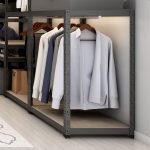 스마일랙 (깊이_D300) 낮은 행거 앵글 철제 선반 경량 중량 ㄱ자 무볼트 드레스룸