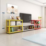 스마일랙 (깊이_D400) 낮은 앵글 철제 선반 경량 중량 ㄱ자 실외기 거치대 무볼트 ANGLE 팬트리 창고 세탁실 작업실 RACK