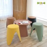 [MR] 꽃미체어 예쁜 인테리어 편안한 등받이 의자