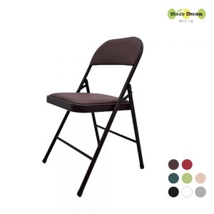 [MR] 멀티즈 접의자 접이 간이 보조 사무용 사무실 갈색 접이식 의자
