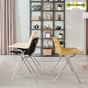 [MR] 스위치즈체어 에멘탈 예쁜 치즈 플라스틱 디자인 철재 미드센츄리 카페 인테리어 의자