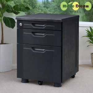 [MD] S라인 화이트 이동서랍 서랍장 책상서랍 사무실 이동식 데스크 사무용서랍장