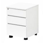 [MRP] 3단 스마트 이동서랍 전체잠금 볼레일 사무실 사무용 책상 서랍장