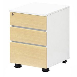 [MRP] 3단 스마트 이동서랍 전체잠금 볼레일 사무실 사무용 책상 서랍장